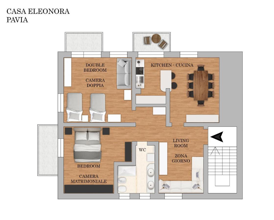 Casa Eleonora - Pavia - By Host4U Apartment Exterior photo